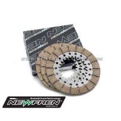 Disques embrayage garnis x 3 Vespa 150 GS VS2-5 1956-59